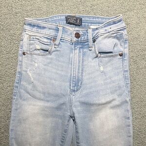 Abercrombie & Fitch Light Blue High Rise Women's Jeans